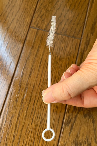 【写真】ストロー洗い